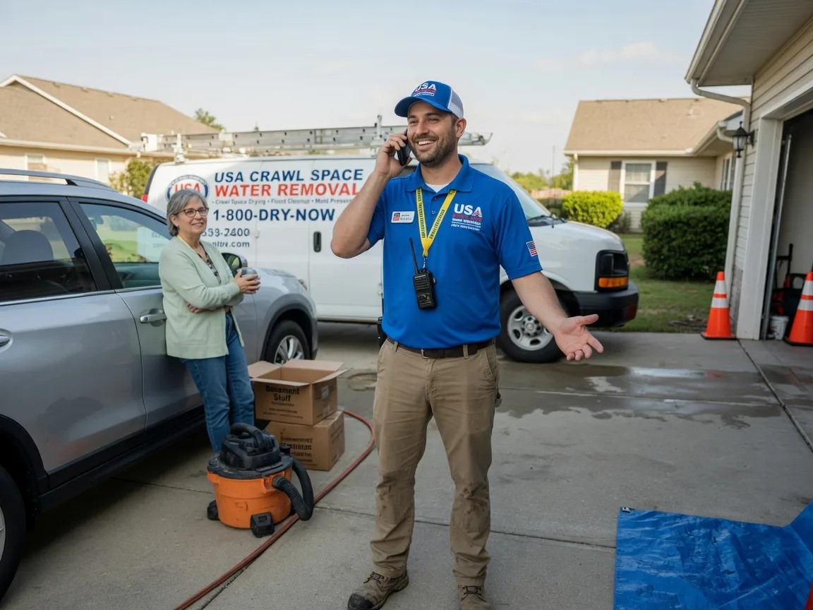 Crawl Space Water Removal Olmitz, KS FAQs